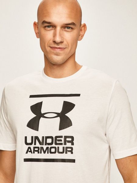 Тениска с дълъг ръкав Under Armour бяло
