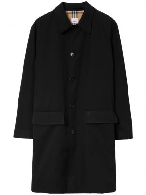 Kabát Burberry fekete