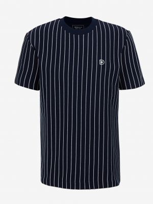 Pruhované tričko Tom Tailor Denim modré