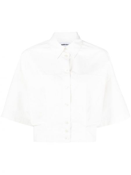 Риза с копчета Ambush бяло