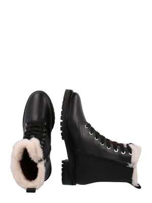 Μπότες με κορδόνια Kate Spade μαύρο