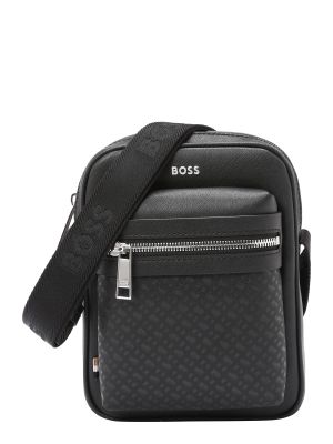 Чанта през рамо с цип Boss Black