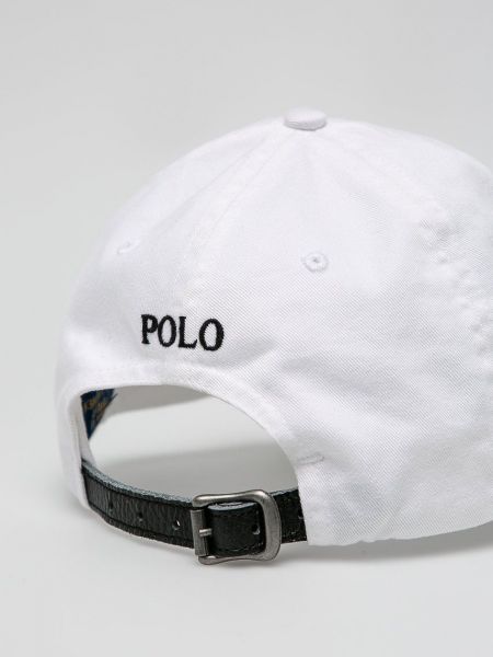 Czapka z daszkiem Polo Ralph Lauren biała