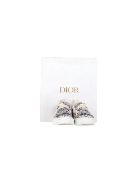 Sneakersy bawełniane retro Dior Vintage