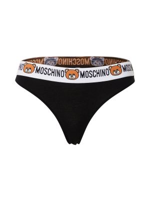 Moschino Underwear Tangá  čierna
