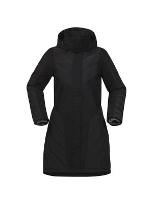 Пуховое пальто Bergans черное