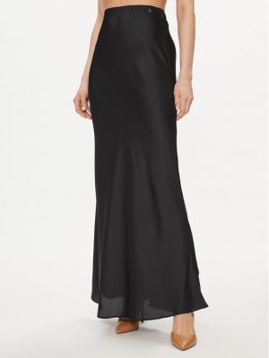 Priliehavá dlhá sukňa Guess čierna