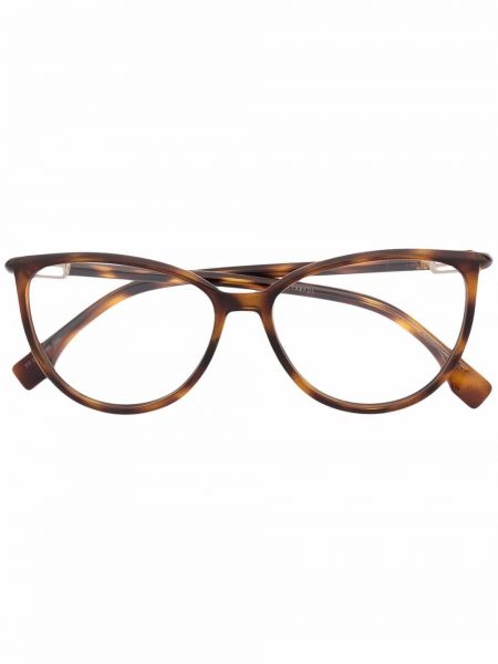 Brązowe okulary Fendi Eyewear
