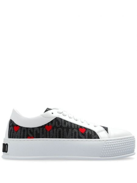 Jacquard sneakers Moschino sort