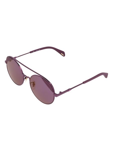 Однотонные очки солнцезащитные Police фиолетовые
