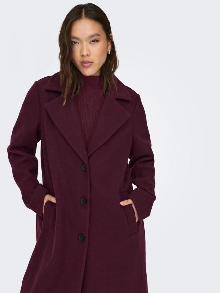 Cappotto Only bordeaux