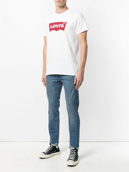 Camiseta con estampado Levi's blanco