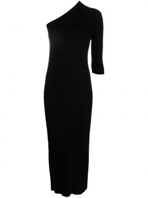Sukienka midi asymetryczna áeron czarna