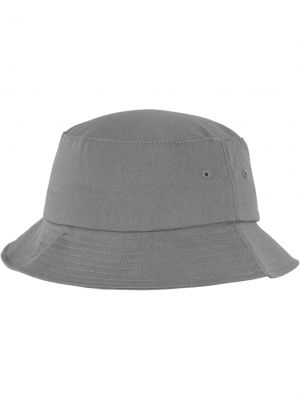 Памучна шапка с периферия Flexfit сиво