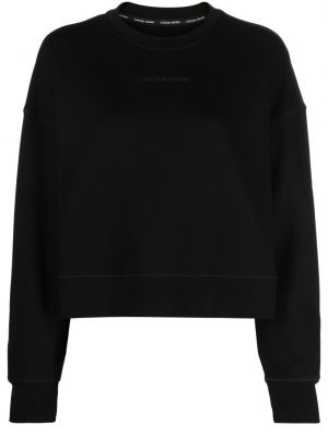 Sweatshirt aus baumwoll Canada Goose schwarz