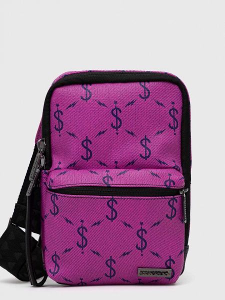 Чанта през рамо Sprayground розово