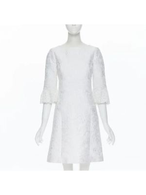 Sukienka bawełniana Michael Kors Pre-owned biała
