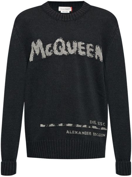 Пуловер с кръгло деколте Alexander Mcqueen