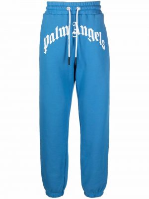 Αθλητικό παντελόνι με σχέδιο Palm Angels μπλε