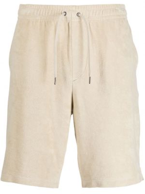Ümara kaelusega ümara kaelusega mustriline lühikesed püksid Polo Ralph Lauren valge