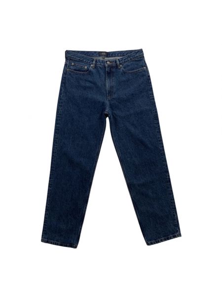 Niebieskie proste jeansy A.p.c.