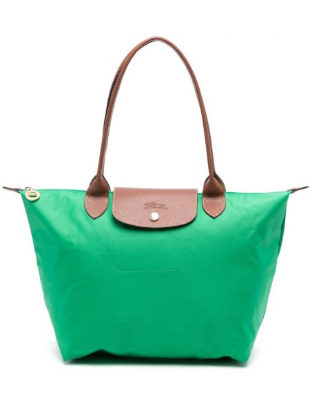 Τσάντα ώμου Longchamp πράσινο