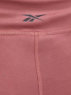 Pantaloni scurți cu talie înaltă Reebok roz