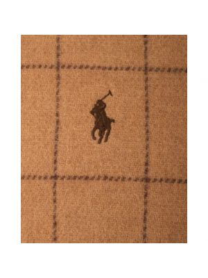 Bufanda de lana Ralph Lauren marrón