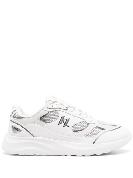 Mesh sneakers Karl Lagerfeld hvid