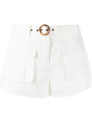 Pantalones cortos Zimmermann blanco