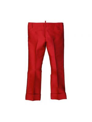 Pantalón clásico Dsquared2 rojo
