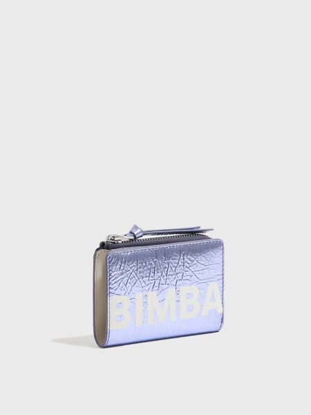 Шкіряний гаманець Bimba Y Lola фіолетовий