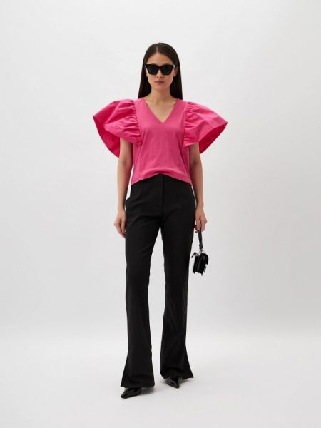Блузка Karl Lagerfeld розовая