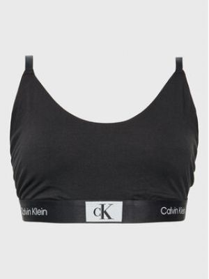 Mäkká podprsenka Calvin Klein Underwear čierna