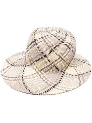 Плетена карирана шапка Thom Browne
