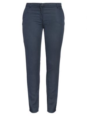Pantaloni in lyocell Trussardi Jeans blu
