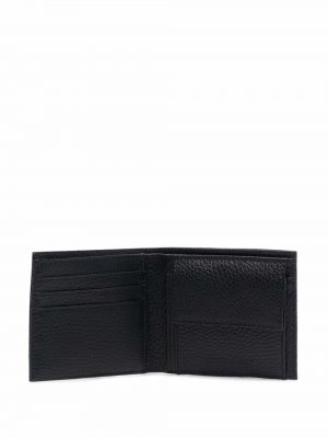 Kožená peněženka Emporio Armani černá