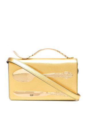 Clutch Moschino gull