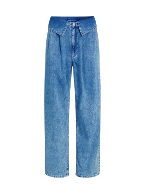Πλισέ τζιν Karl Lagerfeld Jeans μπλε