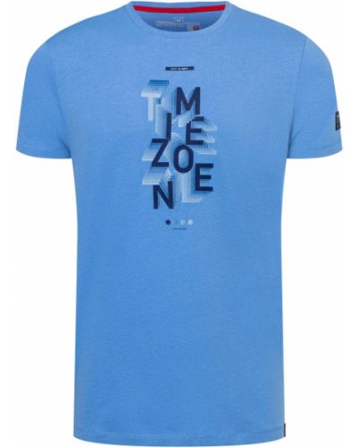 Camicia Timezone, blu