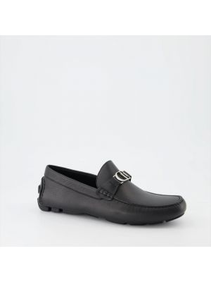 Loafers con hebilla Dior negro