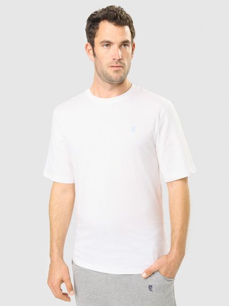 Camiseta manga corta El Búho Nocturno blanco