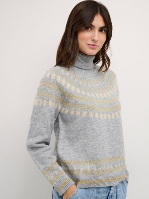 Меланжов пуловер Culture