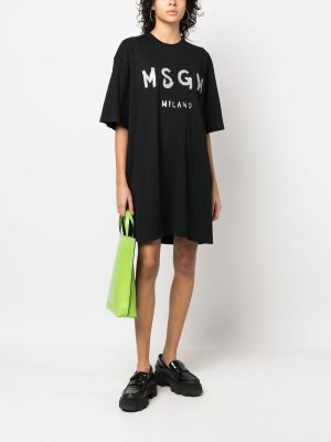 Kleid mit print Msgm