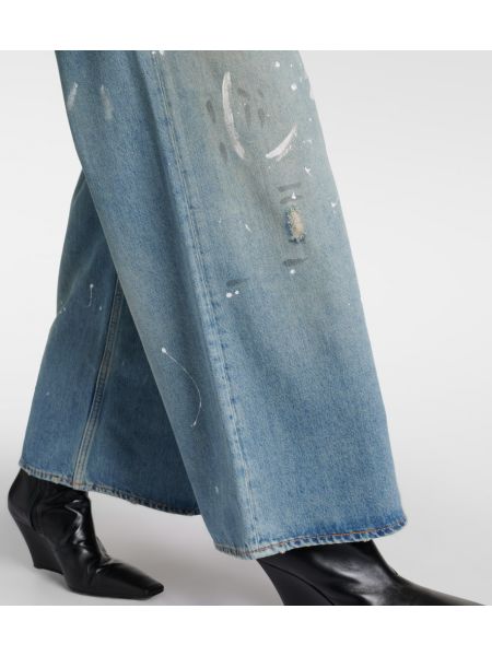 Madala vöökohaga alt laienevad teksapüksid Acne Studios