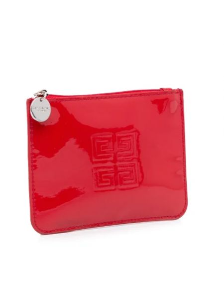 Bolso clutch de cuero Givenchy Pre-owned rojo