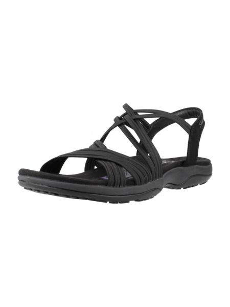 Slim fit sandale Skechers schwarz