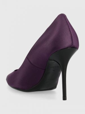Pantofi cu toc cu toc Love Moschino violet