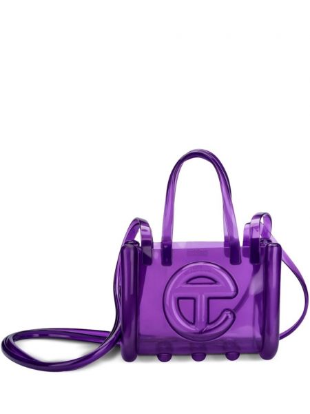 Mini laukku Telfar violetti