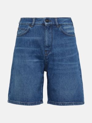 Džínsové šortky Max Mara modrá